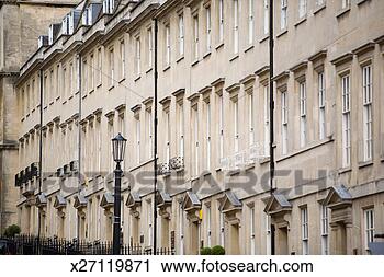 Stock Photography - palladian style 
town houses on 
residential street 
in downtown bath. 
fotosearch - search 
stock photos, 
pictures, images, 
and photo clipart