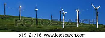 Stock Photo - these are windmills 
along route 580 
at the altamont 
pass it is a form. 
fotosearch - search 
stock photos, 
pictures, images, 
and photo clipart