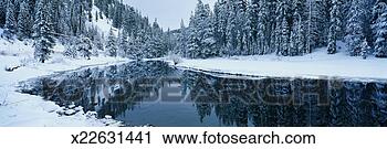 Stock Photography - this is the lake 
tahoe area after 
a winter snow 
storm there is 
snow. fotosearch 
- search stock 
photos, pictures, 
images, and photo 
clipart