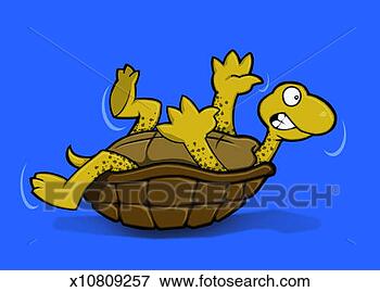 Stock Illustration - tortoise struggling 
on its back. fotosearch 
- search clipart, 
illustration, 
drawings and vector 
eps graphics images