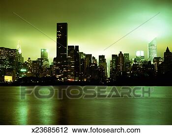 Stock Photo - usa, new york, 
new york city, 
city skyline, 
night. fotosearch 
- search stock 
photos, pictures, 
images, and photo 
clipart