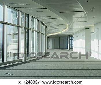 Picture - empty curved office 
corridor. fotosearch 
- search stock 
photos, pictures, 
images, and photo 
clipart