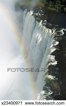 Stock Photography - zimbabwe, victoria 
falls, eastern 
cataract, aerial 
view. fotosearch 
- search stock 
photos, pictures, 
images, and photo 
clipart