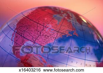 Stock Photo - globe of north 
america. fotosearch 
- search stock 
photos, pictures, 
images, and photo 
clipart