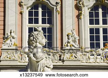 Stock Photograph - sculptures in 
palace yard, kurfurstliches 
palais, western 
germany. fotosearch 
- search stock 
photos, pictures, 
images, and photo 
clipart