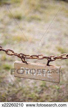 Stock Photography - 'private' sign 
on rusting fence, 
close-up. fotosearch 
- search stock 
photos, pictures, 
images, and photo 
clipart