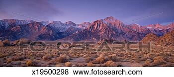 Stock Photo - usa, california, 
eastern sierra 
mountains and 
alabama hills, 
sunrise. fotosearch 
- search stock 
photos, pictures, 
images, and photo 
clipart