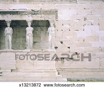 Stock Photo - greece, athens, 
acropolis, erechtheion, 
porch of caryatids. 
fotosearch - search 
stock photos, 
pictures, images, 
and photo clipart