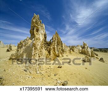 Stock Photography - australia, western 
australia, the 
pinnacles desert, 
namburg np. fotosearch 
- search stock 
photos, pictures, 
images, and photo 
clipart