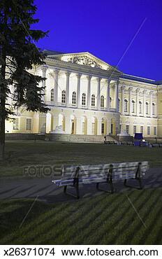 Stock Photo - russia, st petersburg, 
facade of russian 
museum at night. 
fotosearch - search 
stock photos, 
pictures, images, 
and photo clipart
