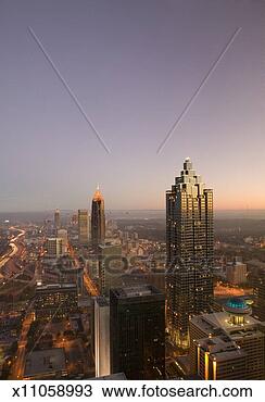 Stock Photo - usa, georgia, 
atlanta, downtown, 
aerial view. fotosearch 
- search stock 
photos, pictures, 
images, and photo 
clipart