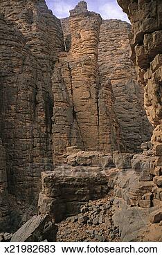 Stock Photo - algeria, tuareg, 
tassili n'ajjer, 
sahara desert, 
rock formation. 
fotosearch - search 
stock photos, 
pictures, images, 
and photo clipart