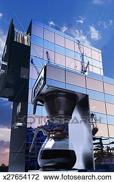 Clip Art - office buildings 
as coffee maker 
and filing cabinet. 
fotosearch - search 
clipart, illustration, 
drawings and vector 
eps graphics images