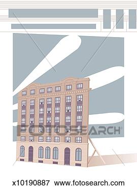 Stock Illustration - false front. fotosearch 
- search clipart, 
illustration, 
drawings and vector 
eps graphics images
