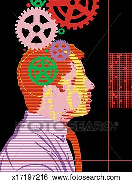 Stock Illustration - gears of businessman. 
fotosearch - search 
clipart, illustration, 
drawings and vector 
eps graphics images
