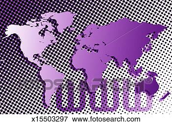 Stock Illustration - continents on 
half-tone background. 
fotosearch - search 
clipart, illustration, 
drawings and vector 
eps graphics images