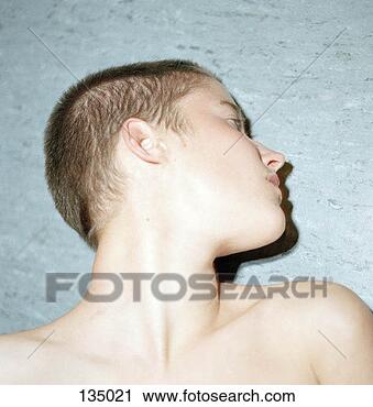 Stock Photography - high angle view 
of a naked woman. 
fotosearch - search 
stock photos, 
pictures, images, 
and photo clipart