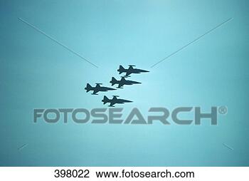 Stock Photo - four military 
planes in flight. 
fotosearch - search 
stock photos, 
pictures, images, 
and photo clipart