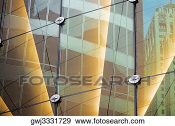 Stock Photograph - reflections of 
an office building 
in windows of 
a building,  chicago. 
fotosearch - search 
stock photos, 
pictures, images, 
and photo clipart