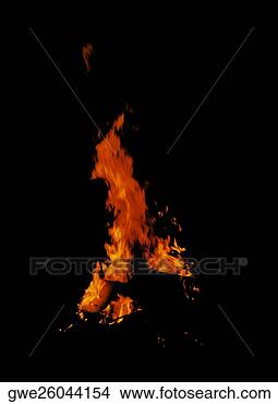Stock Photo - flames of a fire 
at night. fotosearch 
- search stock 
photos, pictures, 
images, and photo 
clipart