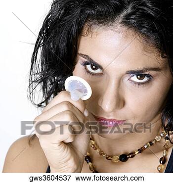 Picture - portrait of a
young woman holding
a condom. fotosearch
- search stock
photos, pictures,
images, and photo
clipart