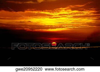 Stock Photography - silhouette of 
a landscape at 
sunset. fotosearch 
- search stock 
photos, pictures, 
images, and photo 
clipart