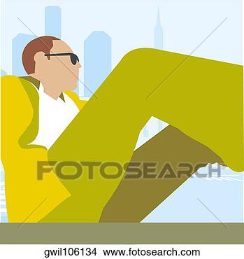 Stock Illustration - low angle view 
of a man. fotosearch 
- search clipart, 
illustration, 
drawings and vector 
eps graphics images