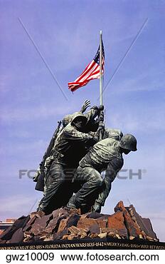 Stock Photograph - low angle view 
of war memorials, 
iwo jima memorial, 
virginia, usa. 
fotosearch - search 
stock photos, 
pictures, images, 
and photo clipart