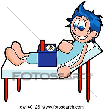 Stock Illustration - patient on a bed 
with a food tray. 
fotosearch - search 
clipart, illustration, 
drawings and vector 
eps graphics images