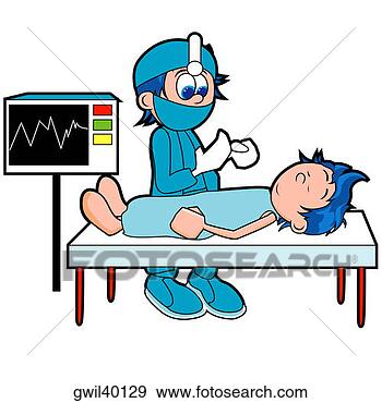 Stock Illustration - surgeon with a 
patient in an 
operating room. 
fotosearch - search 
clipart, illustration, 
drawings and vector 
eps graphics images