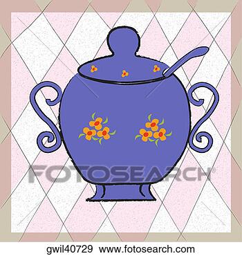 Stock Illustration - close-up of a 
pot. fotosearch 
- search clipart, 
illustration, 
drawings and vector 
eps graphics images