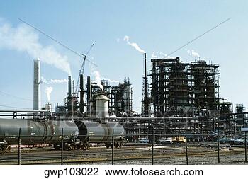 Stock Photo - freight train 
in front of a 
chemical plant, 
chicago, illinois, 
usa. fotosearch 
- search stock 
photos, pictures, 
images, and photo 
clipart
