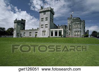 Stock Photography - low angle view 
of a castle,  
dromoland castle, 
 shannon,  republic 
of. fotosearch 
- search stock 
photos, pictures, 
images, and photo 
clipart