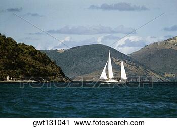 Stock Photography - sailboat off the 
coast, tortola, 
british virgin 
islands. fotosearch 
- search stock 
photos, pictures, 
images, and photo 
clipart