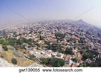 Stock Image - high angle view 
of buildings in 
a city. fotosearch 
- search stock 
photos, pictures, 
images, and photo 
clipart