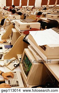 Stock Photo - traders working 
in a stock exchange 
market, hong kong, 
china. fotosearch 
- search stock 
photos, pictures, 
images, and photo 
clipart
