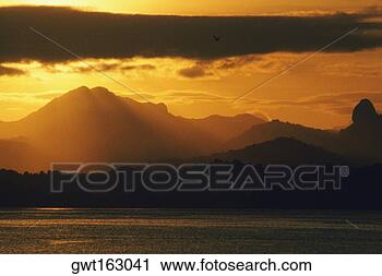 Stock Photography - hill at dusk, 
suva, fiji. fotosearch 
- search stock 
photos, pictures, 
images, and photo 
clipart