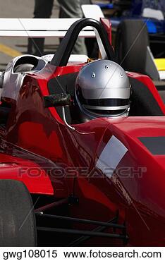 Banco de Imagem - close-up,  racecar, 
 motorista,  racecar. 
fotosearch - busca 
de fotos, imagens 
e clipart