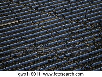 Arquivo de Fotografia - solar,  poder, 
 parabólico,  
trough,  espelhos, 
 daggett,  califórnia. 
fotosearch - busca 
de fotos, imagens 
e clipart
