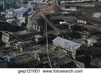 Arquivo de Fotografia - aéreas,  grande, 
 sawmill,  idaho. 
fotosearch - busca 
de fotos, imagens 
e clipart