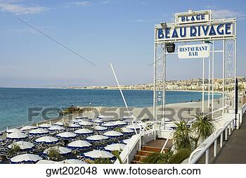 Stock Photo - information board 
at a restaurant 
on the beach, 
nice, france. 
fotosearch - search 
stock photos, 
pictures, images, 
and photo clipart