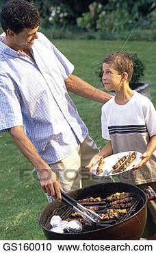 Stock Photography - brochette, grill, 
barbecue, encouragement, 
person, people. 
fotosearch - search 
stock photos, 
pictures, images, 
and photo clipart