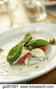 Stock Photography - tomato and mozzarella 
salad. fotosearch 
- search stock 
photos, pictures, 
images, and photo 
clipart