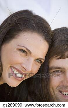 Stock Photography - cropped portrait 
of happy couple. 
fotosearch - search 
stock photos, 
pictures, images, 
and photo clipart