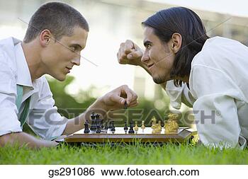 Stock Photo - businessmen playing 
chess outdoors. 
fotosearch - search 
stock photos, 
pictures, images, 
and photo clipart