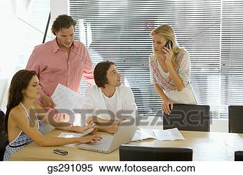 Stock Image - businesspeople 
in meeting. fotosearch 
- search stock 
photos, pictures, 
images, and photo 
clipart