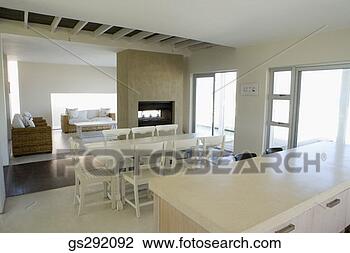 Stock Photo - dining room table 
in kitchen. fotosearch 
- search stock 
photos, pictures, 
images, and photo 
clipart