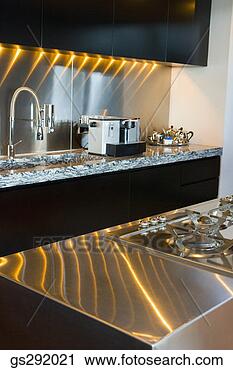 Stock Photography - modern kitchen. 
fotosearch - search 
stock photos, 
pictures, images, 
and photo clipart