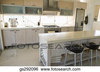 Stock Photo - modern kitchen. 
fotosearch - search 
stock photos, 
pictures, images, 
and photo clipart
