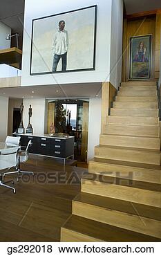 Stock Photo - staircase in loft 
apartment. fotosearch 
- search stock 
photos, pictures, 
images, and photo 
clipart